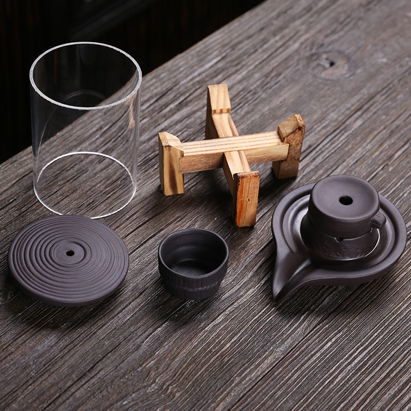 Handmade Ceramic Incense Burner Smoke Waterfall