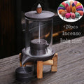 Handmade Ceramic Incense Burner Smoke Waterfall