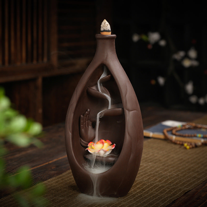 Waterfall Incense Burner